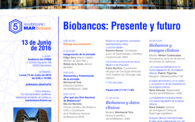 Jornada MARBIOBANC: Biobancos: Presente y futuro